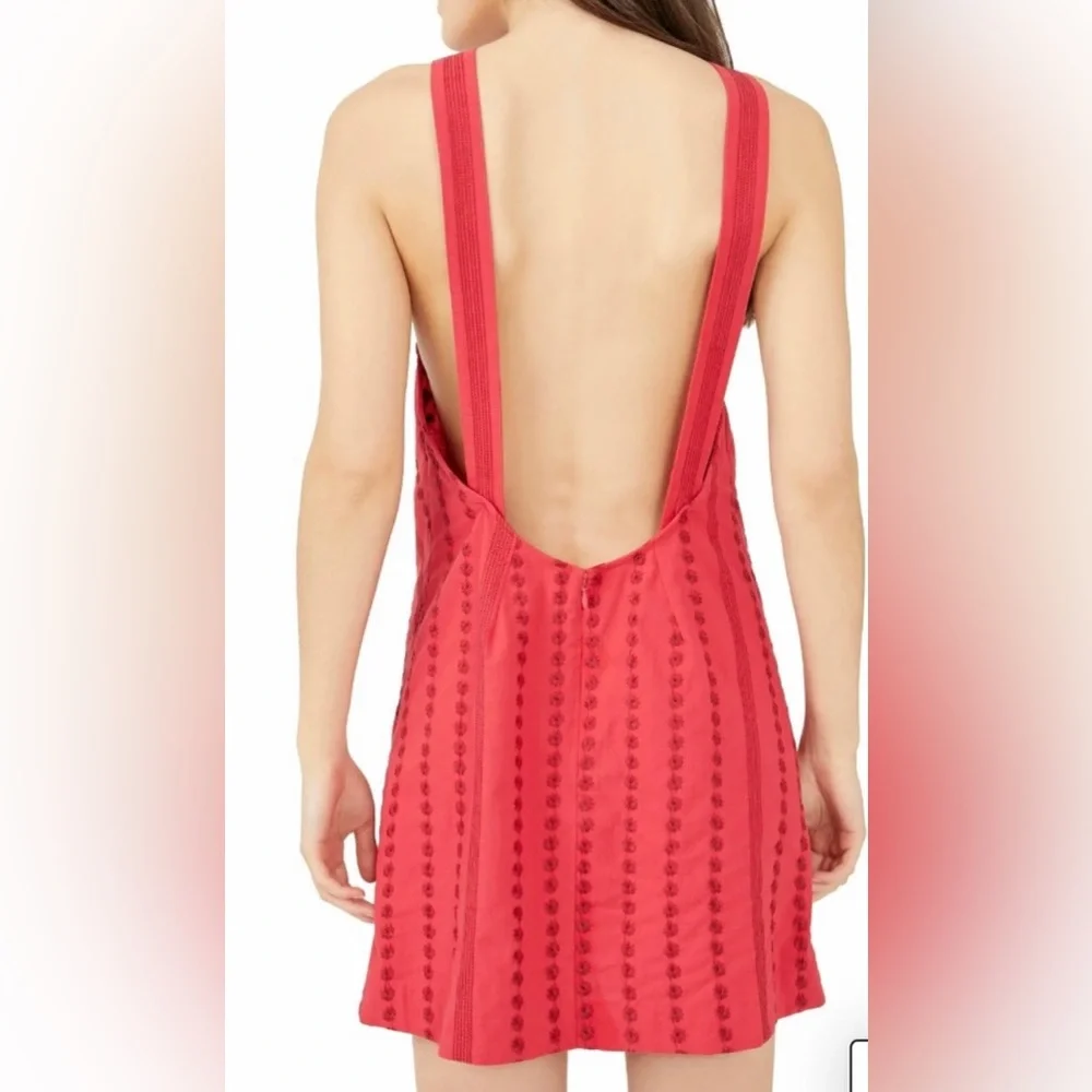 33. NWOT Free People Juni Backless Minidress - Picture 4 of 4